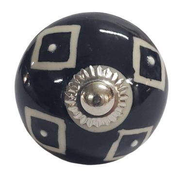 Imagem de Puxador Cerâmica Indiano Modelo 21