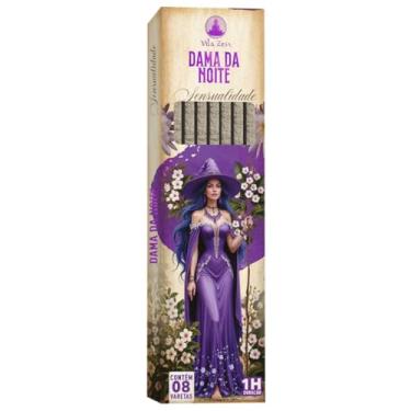 Imagem de Incenso Linha Mística 0% Carvão Dama da Noite C/ 8 Varetas