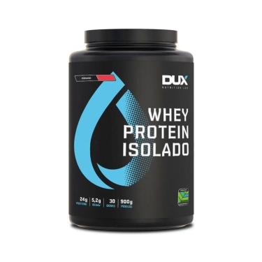 Imagem de Whey Protein Isolado Pote 900g Sabor Morango