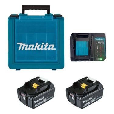 Imagem de Kit De Energia 18v Lxt Makita Kitmak1850b 02 Baterias 5ah + Carregador