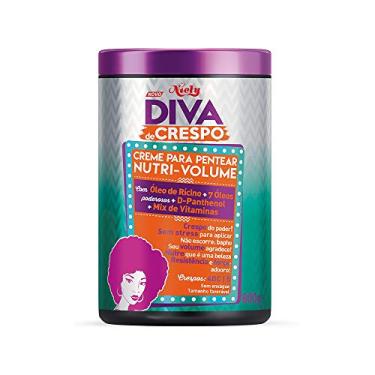 Imagem de Creme para Pentear Nutri-Volume Diva de Crespo, 800G, Niely