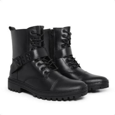 Imagem de Bota Masculina Lecas Mustang em couro legítimo premium-Masculino