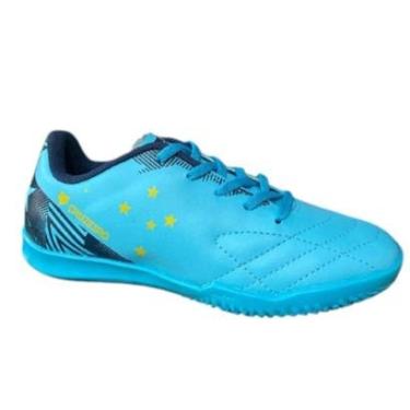 Imagem de Chuteira Futsal Infantil OXN Avanti 2 Cruzeiro Indoor Leve, Confortável e Oficial-Masculino