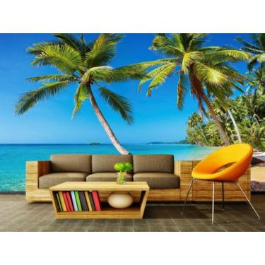 Imagem de Papel de Parede Painel Fotográfico Praia 30 -1,00 X 1,00 - Voce Decora