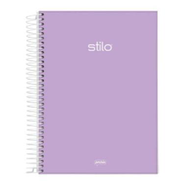 Imagem de Caderno Capa Dura 10 Mat. 160 Folhas Jandaia Lilás