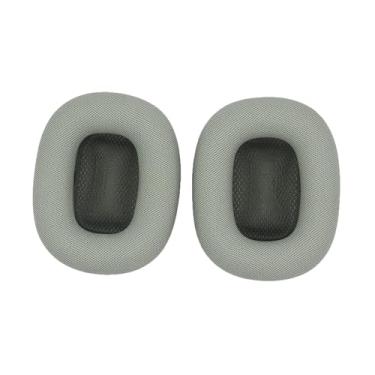 Imagem de Generic Almofadas de Tecido de Malha para Fones de Ouvido Substituição de Protetores de Ouvido Macios para, Capa de Proteção de Fone de Fácil de Instalar Cinza/cinza Escuro, Respirável Com (Verde)
