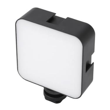 Imagem de Garosa Luz de Vídeo LED, Iluminação Fotográfica Portátil Com Temperatura de Cor Ajustável, Luz de Câmera Regulável Recarregável para Gravação de Vlogging Em Casamentos Internos
