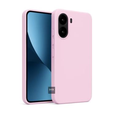 Imagem de Capa Capinha Case Compatível Xiaomi Poco X7 PRO Silicone Aveludada Anti Impacto Reforçada Emborrachado Com Proteção De Câmera Premium (ROSA IOGURTE)