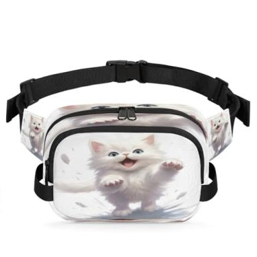 Imagem de Pochete de animais flamingo floresta para mulheres e homens com alça ajustável bolsa de cinto bolsa transversal bolsa de peito bolsa tiracolo bolsa tiracolo bolsa tiracolo, Cor 12