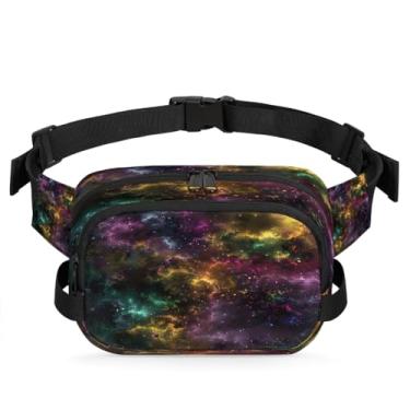 Imagem de Pochete floral mandala boho ciano para mulheres e homens com alça ajustável bolsa de cinto bolsa transversal bolsa de peito bolsa tiracolo bolsa tiracolo, Cor 22