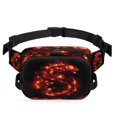 Imagem de Pochete floral mandala boho ciano para mulheres e homens com alça ajustável bolsa de cinto bolsa transversal bolsa de peito bolsa tiracolo bolsa tiracolo, Cor 8