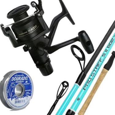 Imagem de Vara De Pesca Molinete Staff 1,80mt Molinete Shimano Ix 4000 - Albatro