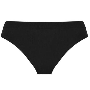 Imagem de Calcinha loba biquini basica sem costura lupo 40400-001, P, Preto