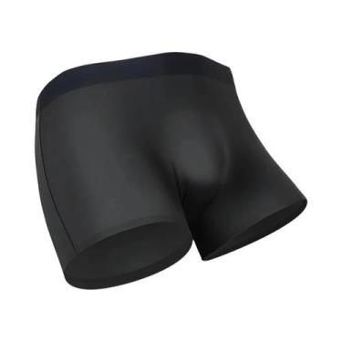 Imagem de Cuecas Boxer Ultra-Finas Sem Costura Para Homens, Pacote Com 3, Respir