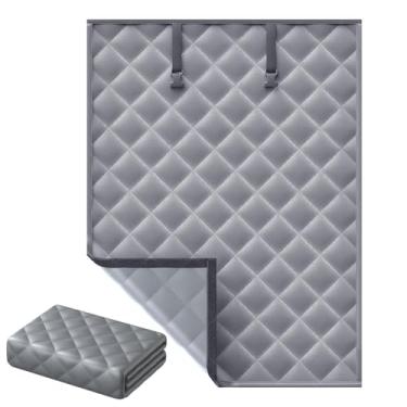 Imagem de Proteção Para Janelas No Inverno,Manta Isolante de 3 Camadas | Kit de Isolamento para Inverno Janelas Quentes | para Portas de Vidro, Sala, Quarto, Cozinha, Sótão, Escritório e Garagem