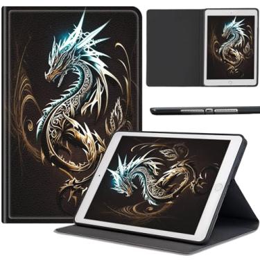 Imagem de Capa para Samsung Galaxy Tab S10 FE 27.7 cm 2025 / Tab S9 FE 5G 27.7 cm / Tab S9 27.9 cm 2023 (X710/X716B/X718U), capa fina de couro PU com suporte, hibernar/despertar automático, durável à prova de