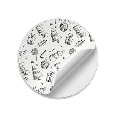 Imagem de Ladrilho Decorativo de Cerâmica Padrão Natal Vintage Design Plano