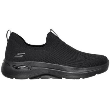 Imagem de Tênis Skechers Go Walk Arch Fit Feminino Preto-Feminino