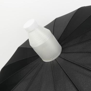 Imagem de Capa de guarda-chuva impermeável 70 cm/80 cm plástico sem gotejamento capa retrátil para carro suporte de manga para casa guarda-chuva à prova de gotejamento transparente (A-70 cm)