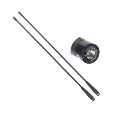 Imagem de Antena Dual Band SMA-Macho Para Baofeng BF-771 pro YAESU VX-5R TYT TH-