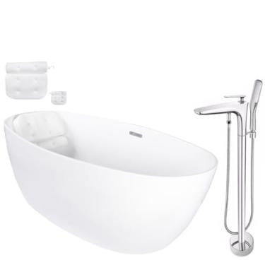 Imagem de Kit Banheira Imersão Freestanding Luxo 1.70m c/Mist Cromado