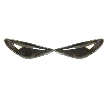 Imagem de Lente do farol do carro lente do farol do carro capa de escudo automático brilhante sombra tampas compatível com peugeot 207 2009 2010 2011 2012 2013(Left and Right)