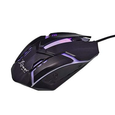 Imagem de Mouse Gamer Com Fio Led 3 Botões 1600dpi Usb Knup Kp-v15 Preto