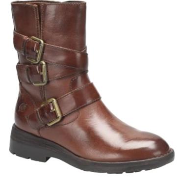 Imagem de BORN Bota feminina Mayne cano médio, Caramelo, 41