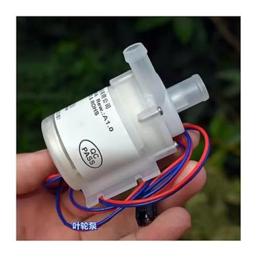 Imagem de Bomba de água DC 24V 0,09A grande fluxo sem escova impulsor submersível bomba centrífuga dispensador de água acionadores de motor