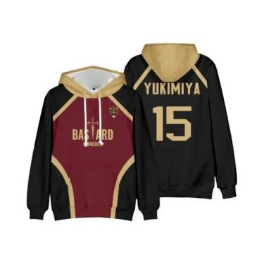 Imagem de Moletom Unissex De Cosplay Anime Blue Lock Com Capuz, Manga Longa, Est