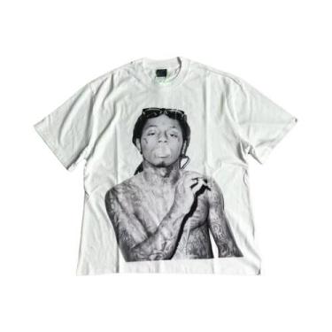 Imagem de Camiseta Unissex Oversized Y2K Vintage Harajuku Retro Goth Hip-hop De 