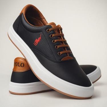Imagem de Tênis Sapatênis Masculino Casual Confortável Leve e Macio - Polo Way, 