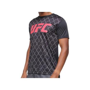 Imagem de Camiseta UFC Ring Masculina manga Curta Preta