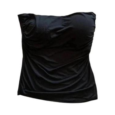 Imagem de Camisetas Sem Mangas Sexy Para Mulheres, Top Casual, Camisola Cropped,