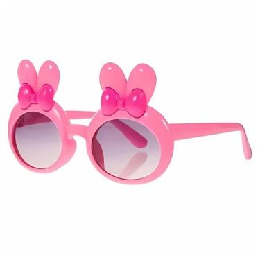 Imagem de Óculos de Sol Infantil Desenho Animado Proteção UV Hero Band, Rosa