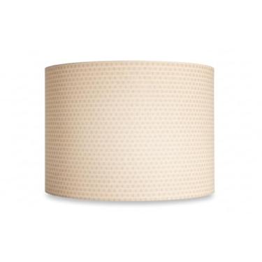 Imagem de Culpula Avulsa Para Abajur e Luminarias 40x30 luxo Moderninade (Bege com Pontilhados)