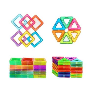 Imagem de Blocos Magnéticos 3D Brinquedo De Construção Para Idades De 3 a 6 Anos
