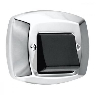 Imagem de Acabamento Valvula De Descarga Docol Canopla Cromada/Preta Censi 5700-