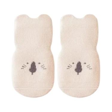 Imagem de Meias Antiderrapantes Para Bebês, Meninos E Meninas, 3 a 5 Pares, Padr