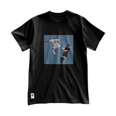 Imagem de Camiseta São Paulo Masculina Zé Carretilha Voadora Em Argentino - M. T