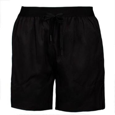 Imagem de Bermuda Masculina Sea Surf Elástico Cintura Preto, Preto, M
