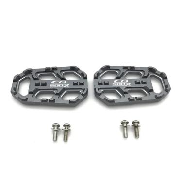 Imagem de Anti-derrapante Para cb500x cb500 cb 500x500x 2019 2020 2021 2022 2015-2018 apoio para os pés pedal ampliador footpad extensão footpeg(Gray)