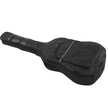 Imagem de Generic Bolsa de Armazenamento de Guitarra Durável Tecido Oxford Alça de Ombro Macia/portátil para Guitarra Clássica Acústica de 40/41 pol., Bolsa Protetora de Instrumento Musical à Prova D'água
