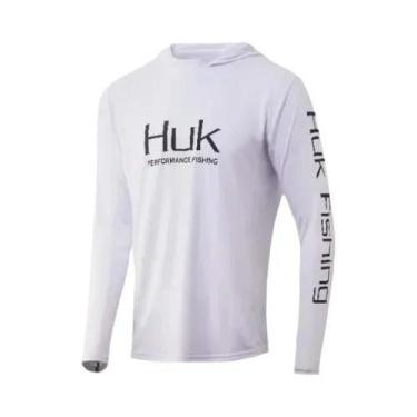 Imagem de Camiseta De Pesca Masculina De Manga Longa Com Proteção UV, Respirável