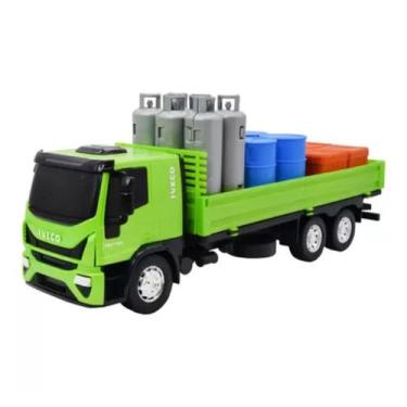 Imagem de Brinquedo Caminhão Iveco Tector Coletor de lixo ou Expresso Usual - Us