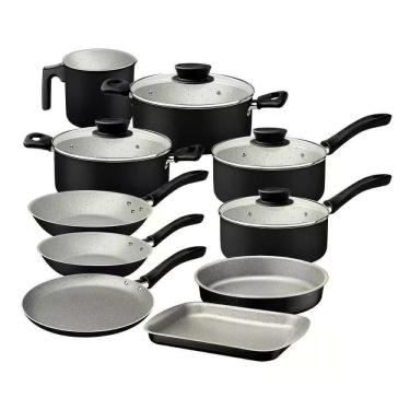 Imagem de Jogo De Panelas 10 Peças Linz Cores Antiaderente Tramontina