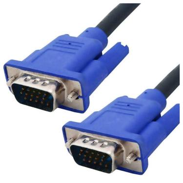 Imagem de Cabo Vga Macho x Vga Macho Para Monitores Projetores com Filtro 20 Mts