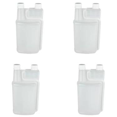 Imagem de Kit 4 Frasco Duplo Cumc Aplicador Dosador Plástico 1L Dosador 80ml