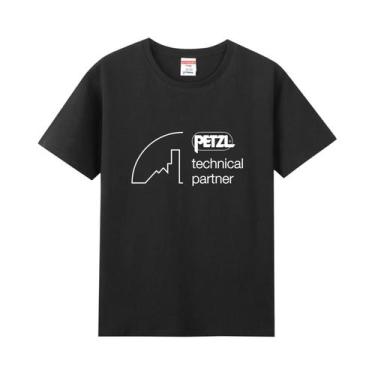 Imagem de Camiseta Masculina PETZL Drifit 3XL 2024 Casual Para Escalada, Caminha