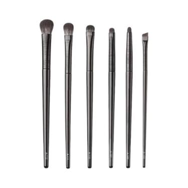 Imagem de Conjunto Profissional De 6 Pincéis De Maquiagem Para Olhos, Pincéis Ma
